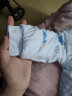 童泰婴儿秋冬衣服夹棉爬服0-1岁宝宝棉服连体衣哈衣 蓝色云朵 80cm 实拍图