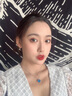 Grace Girl海洋之心鉆石項(xiàng)鏈女鎖骨鏈托帕石吊墜生日表白走心禮物送女友老婆 【3.8克拉】海洋之心鉆石鉑金項(xiàng)鏈 曬單實(shí)拍圖