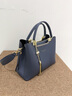愛(ài)情海牛皮包包女包手提單肩斜挎媽媽包大容量生日禮物高級感送女友老婆 【藍色】實(shí)用通勤時(shí)尚小眾百搭 輕奢品牌休閑高端潮流實(shí)用走心 曬單實(shí)拍圖