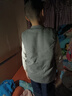 努比屋兒童保暖馬甲秋冬大童內穿夾棉背心女童加棉加厚校服神器男童坎肩 曬單實(shí)拍圖