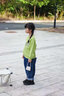 真維斯女童秋季長袖衛(wèi)衣2025年新款舒適百搭打底衣小女孩時髦外套 【時尚百搭】牛油果綠/K春天的花 160 曬單實拍圖