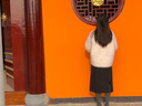 伊芙麗（eifini）伊芙麗設(shè)計(jì)感潮流百搭氣質(zhì)毛毛短外套女2023冬裝新款休閑保暖外套 象牙白 155/80A/S 曬單實(shí)拍圖