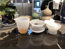 傳承令羊脂玉冰種玉瓷白瓷茶具套裝一整套家用功夫茶杯高端商務(wù)禮送領(lǐng)導(dǎo) 冰種玉瓷 10頭 曬單實(shí)拍圖