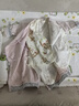 棉芹嬰兒衣服春秋季初生純棉睡衣幼兒哈衣爬服寶寶新生兒衣服冬季打底 泰迪熊【2件裝 四季款】 66cm (建議4-6個(gè)月12-15斤) 曬單實(shí)拍圖