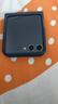 三星（SAMSUNG）Galaxy Z Flip5 原裝手機殼 硅膠保護殼 指環(huán)式設計 保護套 深藍 曬單實拍圖