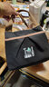 維諾亞韓版手提保溫包加厚防水飯盒袋男女午餐包便當包包媽咪小拎包布包 印花大號黑色(保溫款) 曬單實(shí)拍圖