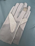 靚魅姿夏季防曬手套女薄款純棉透氣防紫外線(xiàn)觸屏防滑春秋開(kāi)車(chē)騎行 雪花珠 冷灰 曬單實(shí)拍圖