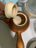 唐豐唐豐圍爐煮茶炭爐子煮茶器暖茶爐炭火茶爐粗陶戶外燒炭小爐子一套 拙心側(cè)把壺(小) 曬單實拍圖