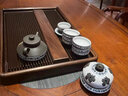 金福象北美胡桃木茶盤(pán)德國(guó)電木家用簡(jiǎn)約茶臺(tái)新中式高端功夫?qū)嵞静杈哒?【北美胡桃木+電木】60×40×4CM 曬單實(shí)拍圖