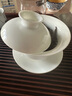 容山堂白瓷蓋碗茶杯單個(gè)高檔耐熱陶瓷三才功夫茶泡茶蓋碗茶碗帶蓋 玉泥白瓷三才蓋碗-如心 曬單實(shí)拍圖