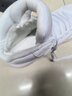361°361度【冬征】高幫板鞋男秋冬新款加毛保暖軟底增高防滑運動(dòng)鞋男 【鞋墊也加絨】361度白/冰川藍 43 曬單實(shí)拍圖