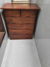 曠逸 斗柜實(shí)木臥室儲物柜簡(jiǎn)約時(shí)尚客廳收納柜子 橫六斗菱形75-5咖啡色75*45*95 曬單實(shí)拍圖