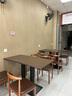 斯麗凱商用方桌快餐小吃店桌椅面館麻辣燙燒烤店餐飲飯店早餐桌椅組合 60*60胡桃+2把胡桃坐墊椅 單桌 曬單實(shí)拍圖
