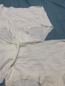 貓人（MiiOW）孕婦內(nèi)褲女純棉大碼抗菌高腰托腹懷孕專用早中晚期平角短褲頭 零染棉圓紋棉+菱形棉+華夫 共 3條 M 建議體重【80-105】斤 曬單實拍圖