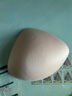愛(ài)慕義乳（aimer latexbreast）愛(ài)慕新款義乳文胸假胸假乳房術(shù)后3A抗菌無(wú)鋼圈文胸夏季透氣花漾 綠松石藍+棉質(zhì)義乳 C90 曬單實(shí)拍圖