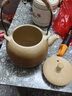 陶夭家用提梁壺仿古圍爐煮茶陶壺中式復(fù)古燒水壺明火養(yǎng)生壺功夫側(cè)把壺 【可明火/電爐】提梁橫紋壺 850ml 曬單實(shí)拍圖