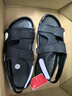 耐克（NIKE）官方男女童SUNRAY ADJUST 6大童涼鞋夏季沙灘輕便DX5544 002黑/白色 40 曬單實(shí)拍圖
