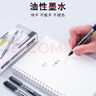 真彩（TRUECOLOR）雙頭記號筆記號筆專用小學(xué)生繪畫紅色油性粗細(xì)兩頭描邊速干防水不掉色工地劃線0615B 曬單實拍圖