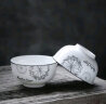 苏氏陶瓷米饭碗 蒲公英简约家用陶瓷碗5英寸6只装套装餐具 晒单实拍图
