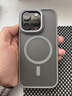韻寧【鉆紋鏡框】磨砂暗紫色適用iPhone16pro手機(jī)殼蘋果15proMax簡(jiǎn)約14磁吸充電13全包12防摔保護(hù)套 磨砂暗紫色 【鉆紋鏡框，強(qiáng)磁充電】 iPhone16Pro 曬單實(shí)拍圖