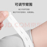 BIKEBROS 騎行防曬袖套女防曬手套夏季開車防紫外線手袖護臂防曬手臂套百搭  袖套帶護手灰色 曬單實拍圖