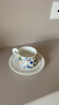 肆月高颜值咖啡杯碟家用陶瓷马克杯下午茶具 咖啡杯+咖啡碟【白色】 晒单实拍图