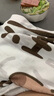 SEVENMOONS卡皮巴拉辦公室學(xué)生午睡毯毛毯冬季加厚空調(diào)沙發(fā)午休披肩毯子蓋毯 午睡毯-卡皮懶得動【70*100cm】 曬單實拍圖