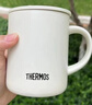 膳魔師（THERMOS）兒童水杯帶蓋304不銹鋼馬克杯防燙咖啡杯學生杯成人杯家用杯TJDG 曬單實拍圖