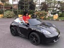 孩兒乖雙人座兒童電動(dòng)車(chē)可坐大人四輪遙控跑車(chē)超大號小孩玩具車(chē)新年禮物 頂配烤漆黑/24V無(wú)刷電機/橡膠輪 曬單實(shí)拍圖