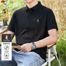 啄木鳥(niǎo)（TUCANO）短袖t恤男夏季時(shí)尚休閑翻領(lǐng)polo打底衫百搭上衣男裝黑色 XL 曬單實(shí)拍圖