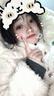 森女部落原創(chuàng)可愛萌趣絨衫外套少女風(fēng)可愛軟妹冬季厚外套女 白色衛(wèi)衣（單件） 單件 M 曬單實(shí)拍圖