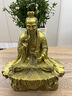 天祥緣黃銅太上老君神像擺件供奉太清道德天尊銅像三清道祖大號(hào) 24號(hào)坐山太上老君 曬單實(shí)拍圖