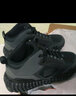 Skechers男鞋綁帶戶外休閑鞋 復古拼接運動鞋51943 BBK全黑色 41 曬單實拍圖