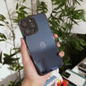 及派蘋(píng)果15promax手機殼iphone17冰晶玻璃iPhone14超薄電鍍鏡面蘋(píng)果17promax保護套防摔17pro簡(jiǎn)約輕奢 【深空黑】進(jìn)口冰晶極速散熱 蘋(píng)果15 曬單實(shí)拍圖