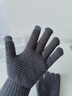 貓人手套冬季保暖針織手套男士加厚仿駝絨觸屏防風(fēng)皮質(zhì)腕口防寒男手套 黑色 曬單實(shí)拍圖
