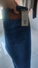 AEMAPE高檔蘋(píng)果全棉牛仔褲男士春秋款中腰寬松直筒中年爸爸款斜插袋長(cháng)褲 淺藍色 31 (2尺4) 曬單實(shí)拍圖