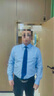 杉杉【DP免燙】襯衫男士長袖天藍色2025秋季新款商務(wù)正裝抗皺純棉襯衣 FQC235DP202長袖 41 曬單實拍圖