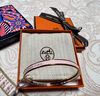 愛(ài)馬仕（HERMES）新年禮物經(jīng)典款?lèi)?ài)馬仕女士時(shí)尚鍍玫瑰金飾面超薄琺瑯手鏈UNI手鐲 淡粉色（ 62 預定） 65   19.1cm 曬單實(shí)拍圖