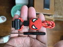 甘吉 適用小天才電話(huà)手表掛繩Z11/Z10/Z9/z6/Z6AZ7A/Z8/Z5/z7/d2/U3兒童卡通表帶配件吊墜掛脖 混紅色掛繩【蜘蛛俠公仔】 曬單實(shí)拍圖