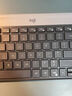 羅技（Logitech）MK470無(wú)線(xiàn)鍵鼠套裝薄膜鍵盤(pán)12個(gè)快捷按鍵10米覆蓋辦公設計師無(wú)限鍵盤(pán)鼠標套裝臺式筆記本電腦 【MK470】黑色 曬單實(shí)拍圖