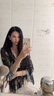 LAST KISS復(fù)古氣質(zhì)超大顆珍珠耳釘女S925銀高級(jí)感ins冷淡風(fēng)夸張情人節(jié)禮物 銀針(中號(hào)20mm)珍珠 曬單實(shí)拍圖