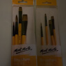 蒙玛特(Mont Marte)水粉笔8支装 水彩画笔儿童丙烯画画笔美术颜料勾线笔 平头绘画排笔套装SX-BMHS0011+14 实拍图