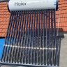海尔（Haier）太阳能热水器家用一级能效 专利聚热环自动上水定时上水电辅加热 光电两用WIFI智控预约加热大容量 20根 150L 年度超级新品C6 实拍图