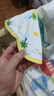 全棉時(shí)代 嬰兒口水兜寶寶紗布花瓣口水巾圍嘴吃飯防吐奶3條裝 章魚(yú)+沙灘+潛水艇 29x32cm 曬單實(shí)拍圖