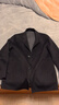 PORTS寶姿男裝早秋商務(wù)休閑純色常規(guī)外套夾克MN9J042JWH010 BLACK-GREY M 曬單實(shí)拍圖