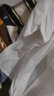 紛資言兒童白襯衫男女童長袖春秋小學(xué)生校服中大女童演出白色襯衣 單獨(dú)白色襯衣短袖 130 曬單實(shí)拍圖