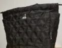 KANGOL官方大容量托特包菱形格秋冬新款单肩手拎包包女绵绵购物袋包抽绳 黑色 实拍图
