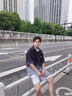 至濤冰絲漸變短袖襯衫男士春秋夏季款寬松休閑男裝潮男生長(cháng)袖襯衣外套 K34黑色 【短袖】 M 曬單實(shí)拍圖