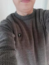 雅鹿毛衣男冬季新款新年紅針織衫男加絨加厚毛線衣商務(wù)休閑圓領(lǐng)打底衫 駝色【款】 加絨 L 175（約125-145斤） 曬單實拍圖