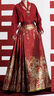 羅袖動(dòng)香【歲歲與共】 紅色重工馬面裙女敬酒訂結(jié)婚服新中式漢服織金 紅色 刺繡飛機(jī)袖 M 曬單實(shí)拍圖